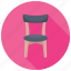 armless chair, chair, dining chair, furniture, seat 