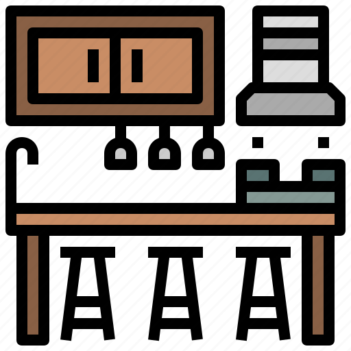 Cabinet, cabinets, food, furniture, household, kitchen icon - Download on Iconfinder