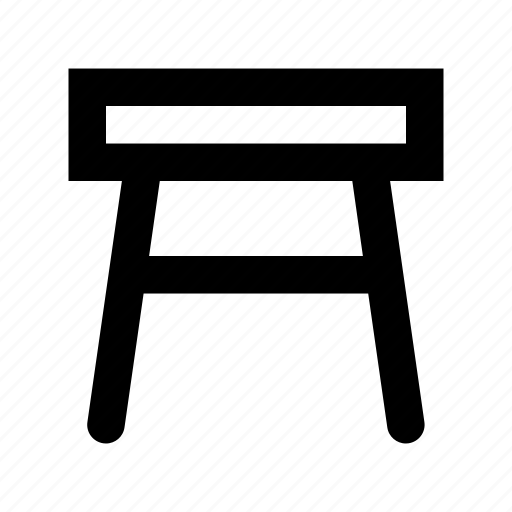 Bench, chair, furniture, seating, stool icon - Download on Iconfinder