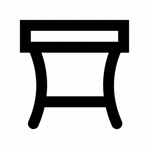Furniture, iron desk, iron stand, iron table, table icon - Download on Iconfinder
