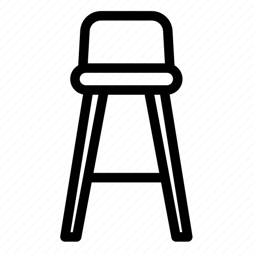Bar, stool, bar stool, chair icon - Download on Iconfinder