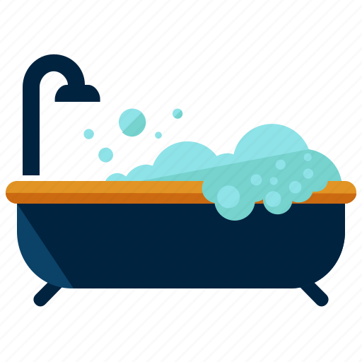 Bathtub, bath, bathroom, restroom, shower, water icon - Download on Iconfinder