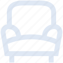 armchair, furniture