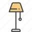 floor, light, furniture, lamp 