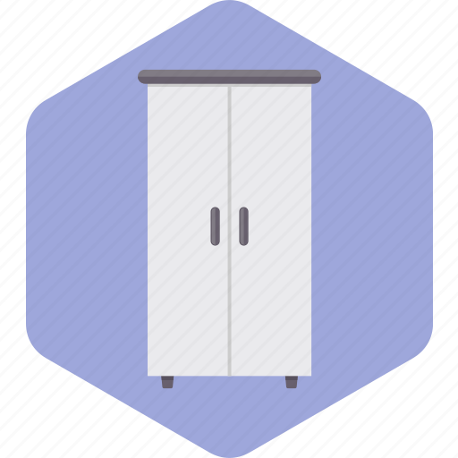 Almirah, clothes, furniture, households, steal almirah, wardrobe icon - Download on Iconfinder