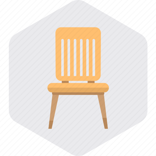 Chair, furniture, households, office, seat, wood icon - Download on Iconfinder