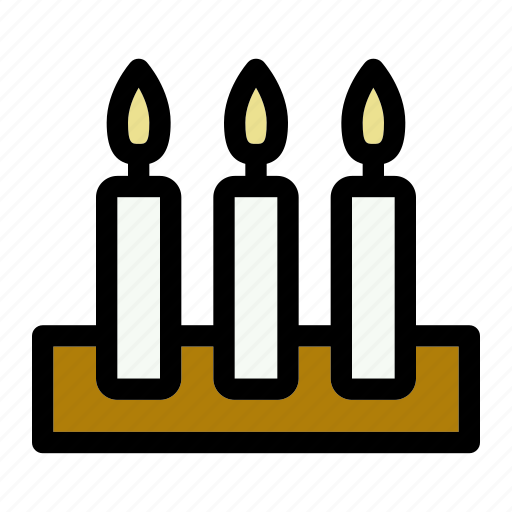 Candle, light, lighting, paraffin, wax icon - Download on Iconfinder