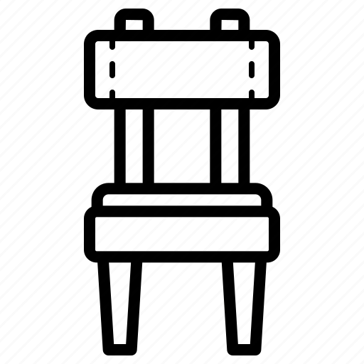 Seat, furniture, household, sit, chair icon - Download on Iconfinder