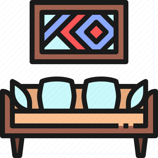 Daybed, sofa, couch icon - Download on Iconfinder