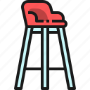 stool, bar, chair