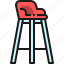 stool, bar, chair 