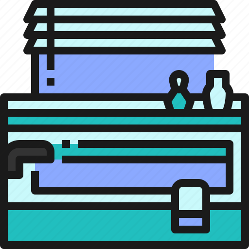 Furniture, bath, bathroom, bathtub icon - Download on Iconfinder