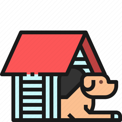 Dog, house, kennel icon - Download on Iconfinder
