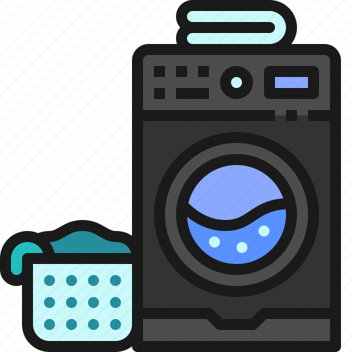 Washing, machine, laundry, washer icon - Download on Iconfinder