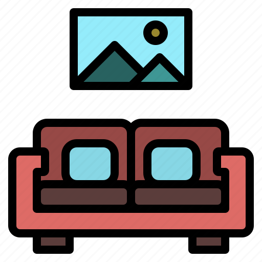 Furnitureandhousehold, sofa, couch, furniture, interior icon - Download on Iconfinder