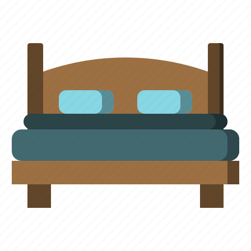 Furnitureandhousehold, bed, bedroom, furniture, pillows icon - Download on Iconfinder
