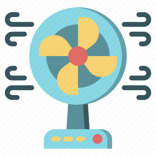 Furnitureandhousehold, fan, cooler, ventilator, wind icon - Download on Iconfinder