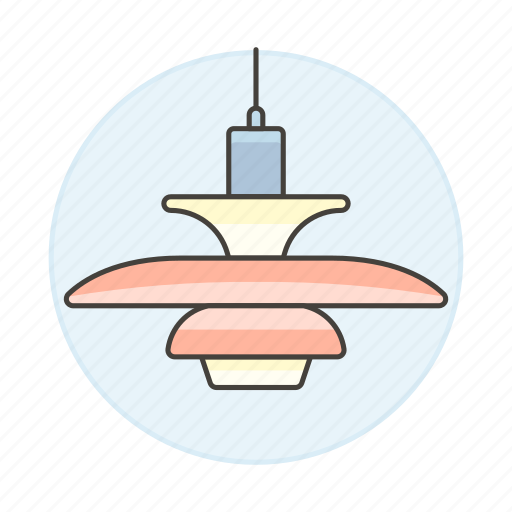 Ceiling, flower, furniture, lamp, lights, modern, objects icon - Download on Iconfinder