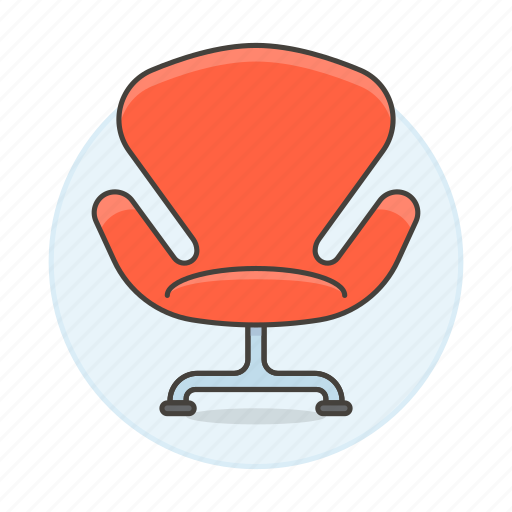 Objects, sofas, furniture, red, chairs, sofa, chair icon - Download on Iconfinder