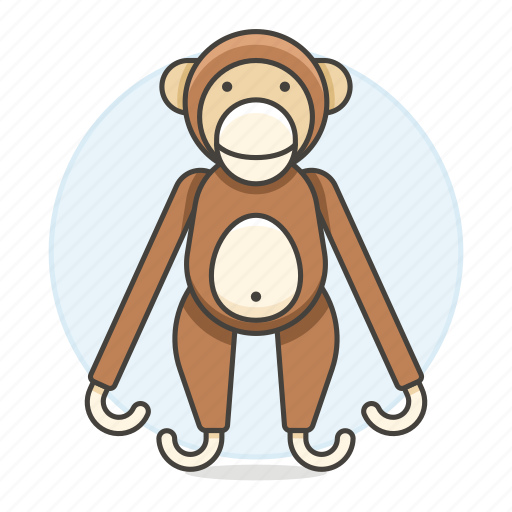 Animal, bojesen, doll, furniture, iconic, kay, monkey icon - Download on Iconfinder