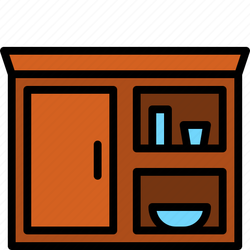 Cupboard, living, interior, home, furniture, room icon - Download on Iconfinder