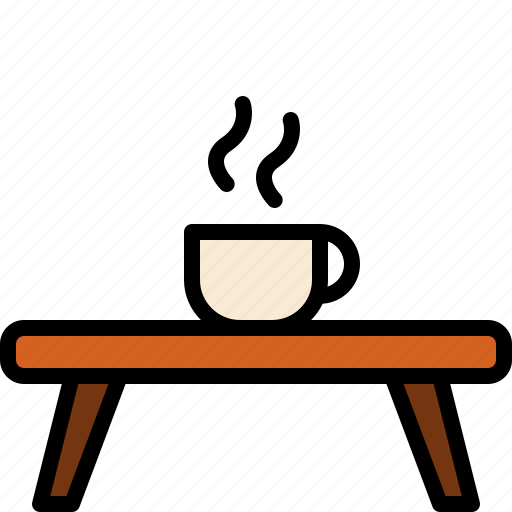 Coffee, table, living, interior, home, furniture, room icon - Download on Iconfinder