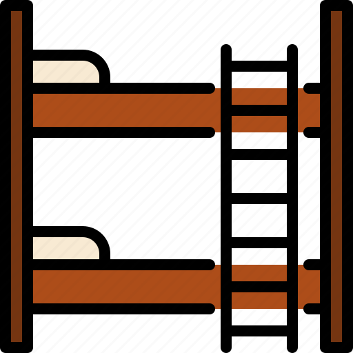 Bunk, bed, living, interior, home, furniture, room icon - Download on Iconfinder