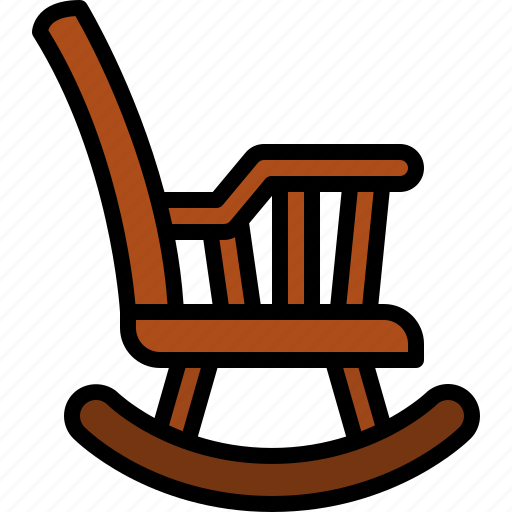 Rocking, chair, living, interior, home, furniture, room icon - Download on Iconfinder