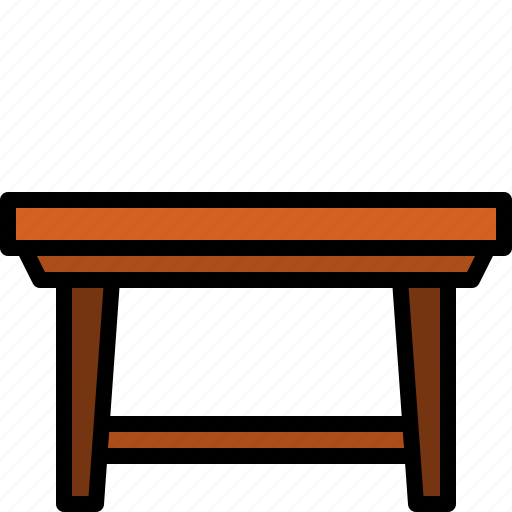Table, living, interior, home, furniture, room icon - Download on Iconfinder