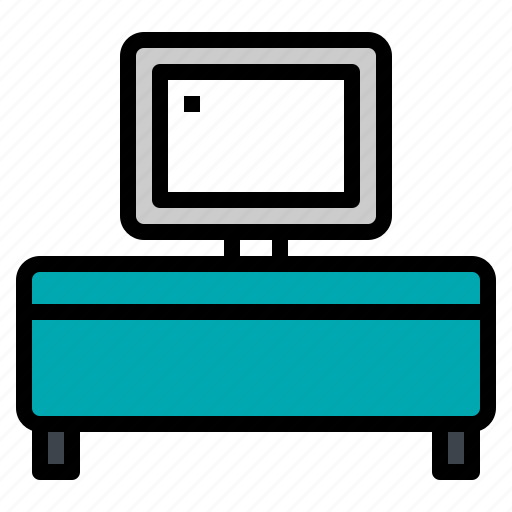 Electronic, furniture, television, tv icon - Download on Iconfinder