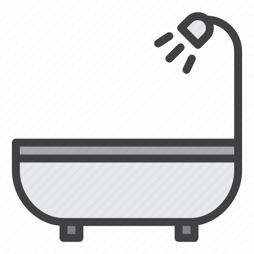 Interior, bathtub, bathroom, furniture icon - Download on Iconfinder