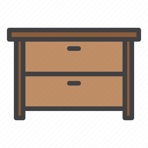 Interior, drawer, table, furniture icon - Download on Iconfinder