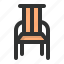 chair, furniture, wood, work 