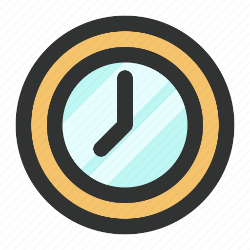 Clock, funiture, history, time, wall icon - Download on Iconfinder
