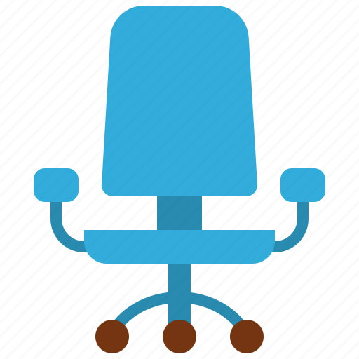 Office, chair, living, interior, home, furniture, room icon - Download on Iconfinder