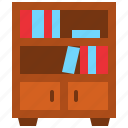 bookshelf, living, interior, home, furniture, room