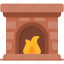 fireplace, christmas, fire, home, warm 