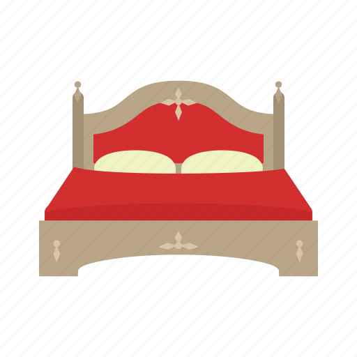 Apartment, bed, bedroom, double, furniture, relaxation, room icon - Download on Iconfinder