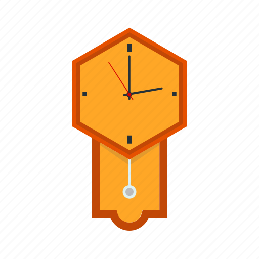 Circle, classic, clock, minute, round, time, wall icon - Download on Iconfinder