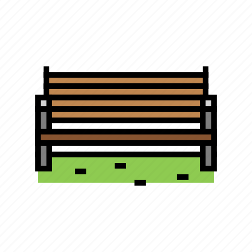 Bench, park, furniture, home, backyard, dinning icon - Download on Iconfinder