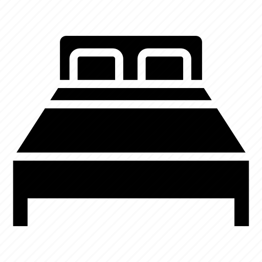 Bed, double, furniture, hotel, sleep icon - Download on Iconfinder