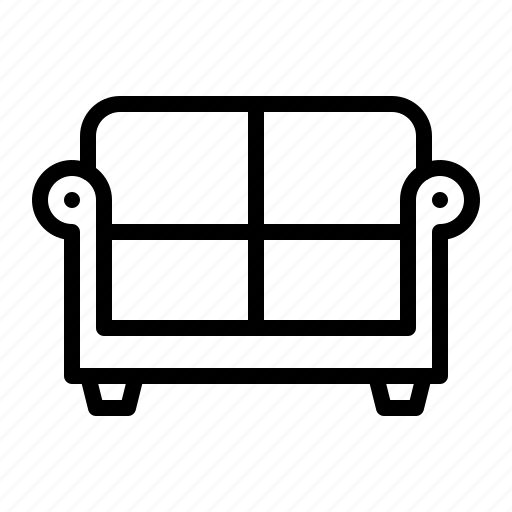 Couch, decoration, furniture, household, interior, sofa icon - Download on Iconfinder