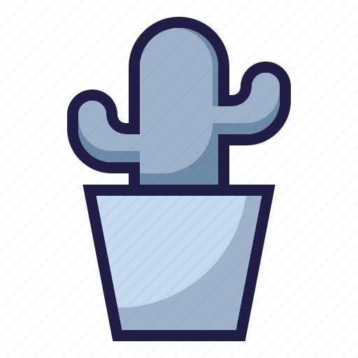 Cactus, decoration, furnishing, furniture, home living, household, plant icon - Download on Iconfinder