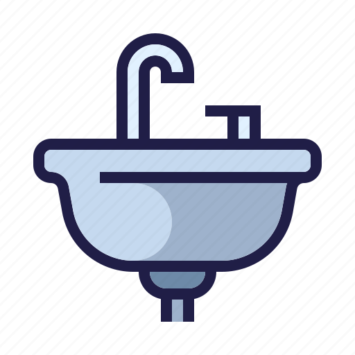 Bathroom, furnishing, furniture, home living, household, sink, wash icon - Download on Iconfinder