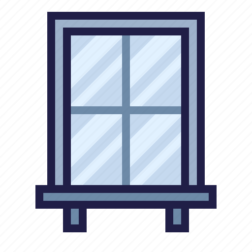 Casement, furnishing, furniture, home living, household, view, window icon - Download on Iconfinder