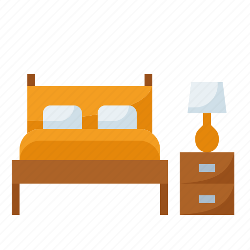 Bed, bedroom, furnishing, furniture, home living, household, sleep icon - Download on Iconfinder