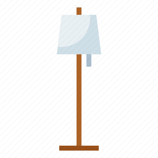 Floor lamp, furnishing, furniture, home living, household, lighting, standing lamp icon - Download on Iconfinder