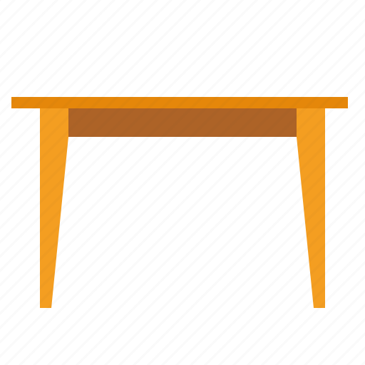 Furnishing, furniture, home living, household, iron table, table, wood table icon - Download on Iconfinder