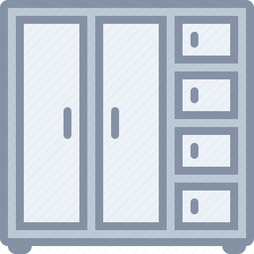 Drawer, furniture, home, household, room, wardrobe icon - Download on Iconfinder