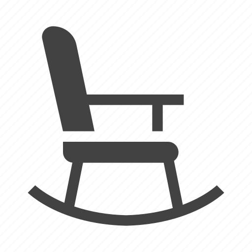 Chair, furniture, interior, rocking icon - Download on Iconfinder